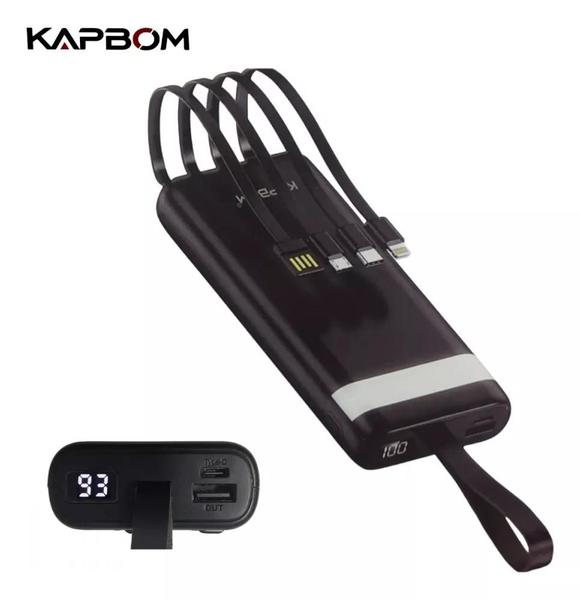 Imagem de Power Bank Led 20000m Kapbom Ka-961