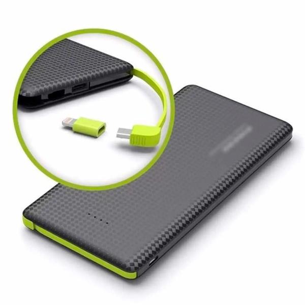 Power Bank Portátil Carga Rápida Bateria Externa 10000Mah - Laurus Imagem de Power Bank Portátil Carga Rápida Bateria Externa 10000Mah