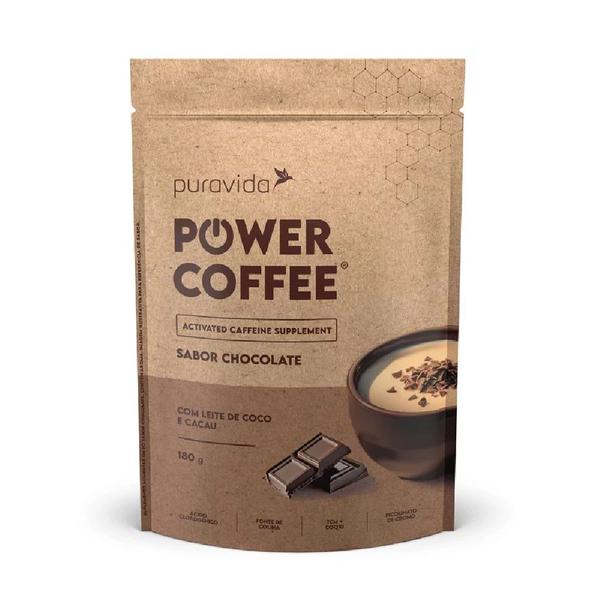 Imagem de Power Coffee Sabor Chocolate - Puravida 180g