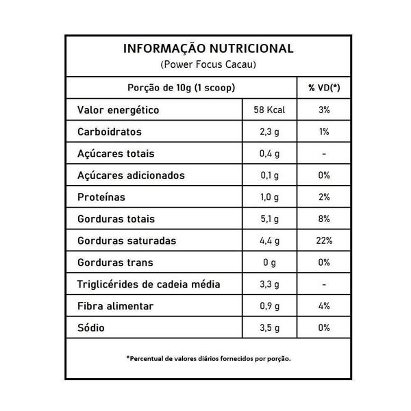 Imagem de Power Focus Cacau - Lata 220G