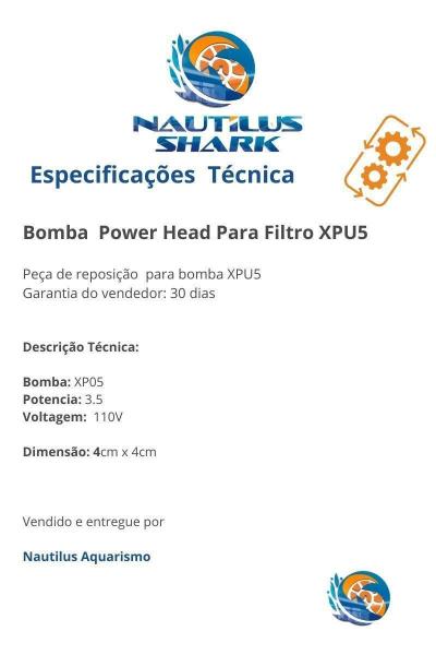 Imagem de Power Head Jeneca Para Filtro Xpu5 Nautilus