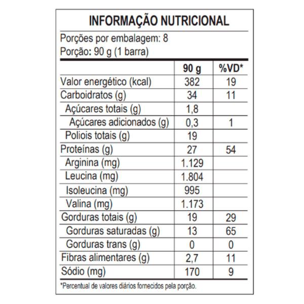 Imagem de Power protein bar barra de proteina caixa com 8 un de 90g frutas vermelhas max titanium