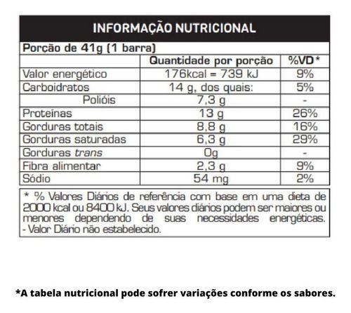 Imagem de Power Protein Bar (Caixa c/ 8un de 90g)  Max Titanium