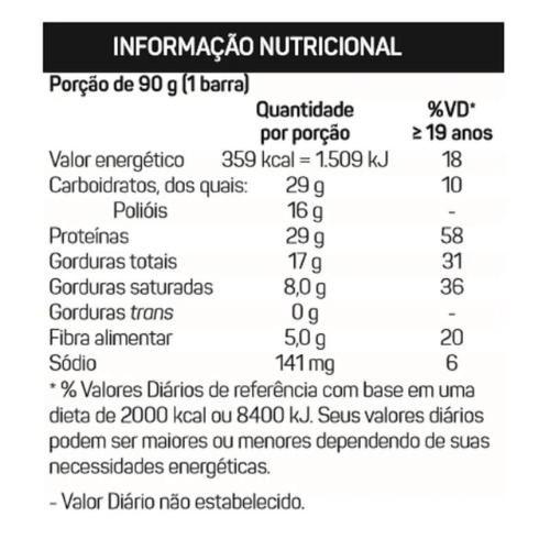 Imagem de Power Protein Bar Caixa com 8 unidades 90G - Max Titanium