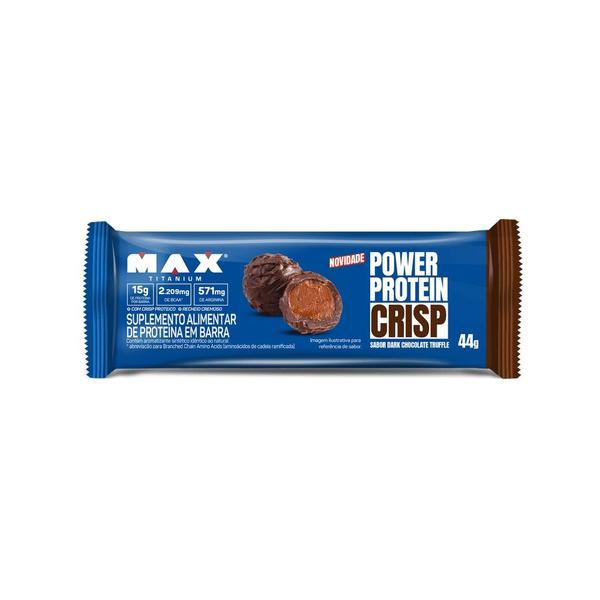 Imagem de Power Protein Crisp 12un de 44g cada - Max Titanium