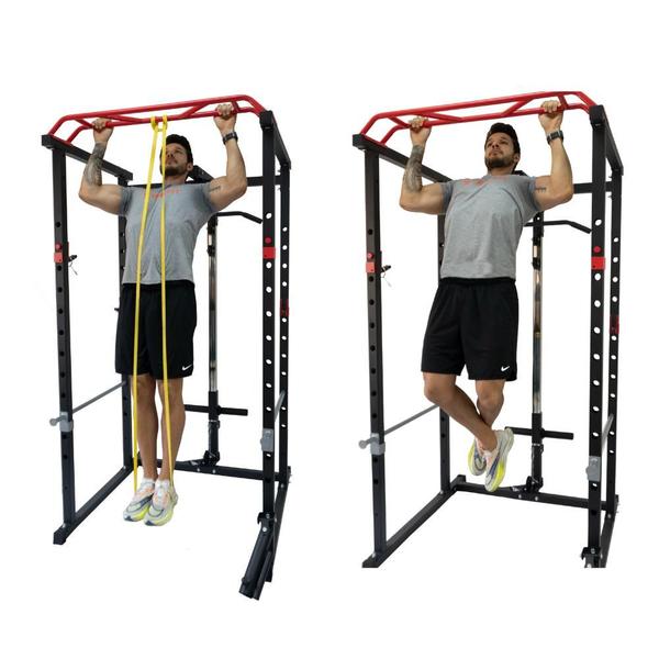 Imagem de Power Rack Gaiola Com Mono Cross Over Polia Landmine Yangfit