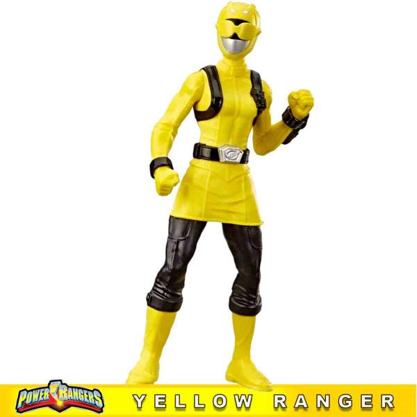 Imagem de Power Rangers Boneco Yellow Ranger Amarelo Beast Morphers - Hasbro E6205