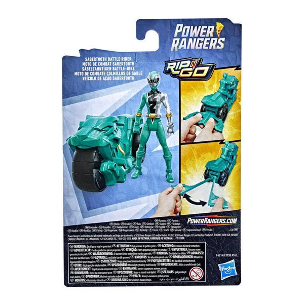 Imagem de Power rangers figura com veiculo verde f4214