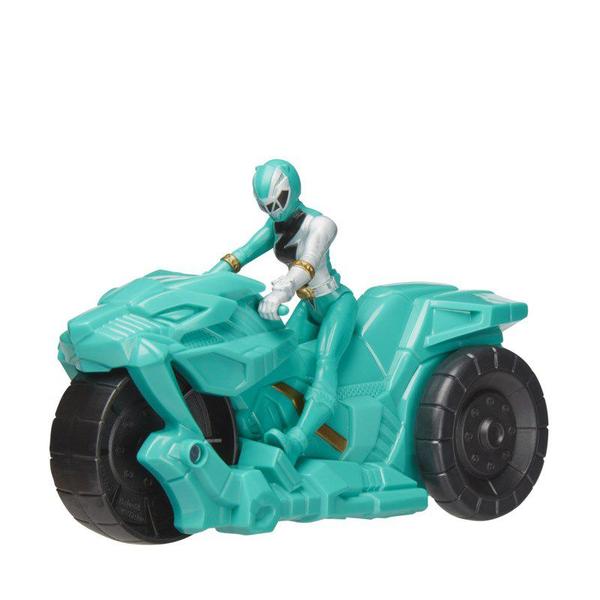 Imagem de Power rangers figura com veiculo verde f4214