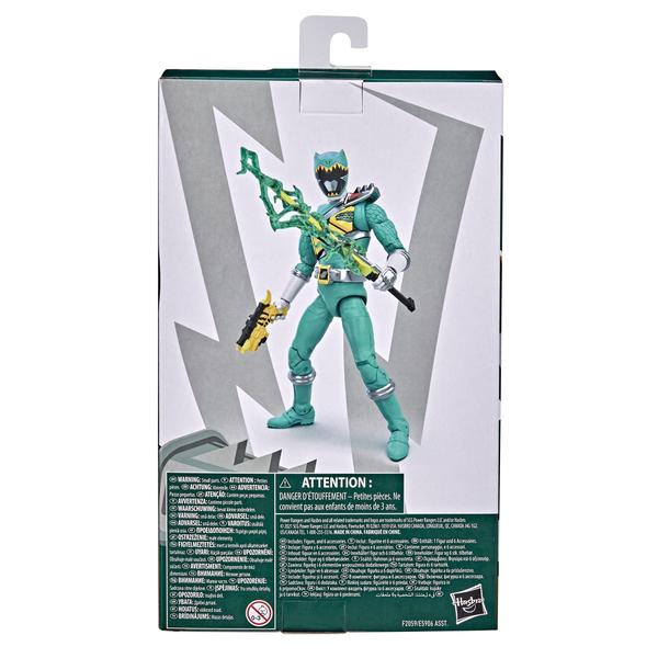 Imagem de Power Rangers Lightning Collection Dino Charge Green Ranger 6 Polegadas Premium Collectible Action Figure Toy with Accessories, Ages 4 and Up