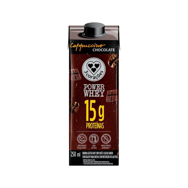 Imagem de Power Whey 15g Cappuccino 250ml Chocolate