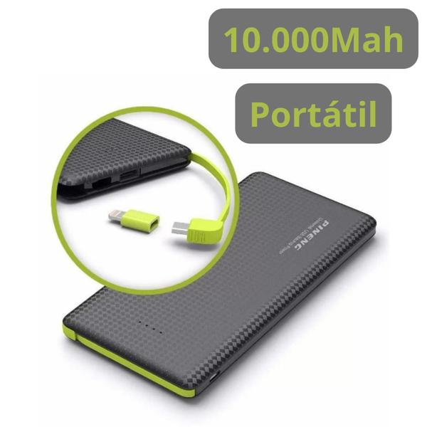 Imagem de Powerbank Carregador De Celular Externo Portátil 10.000mah Universal