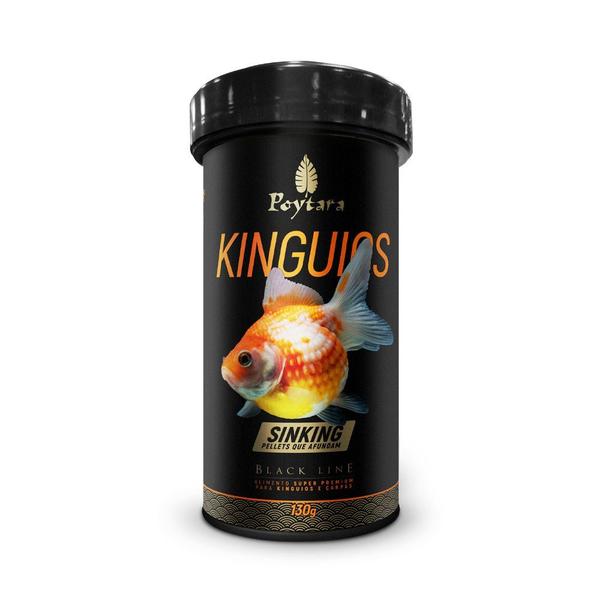 Poytara Black Line Premium Ração Kinguios e Carpas 130g Imagem de Poytara Black Line Premium Ração Kinguios e Carpas 130g
