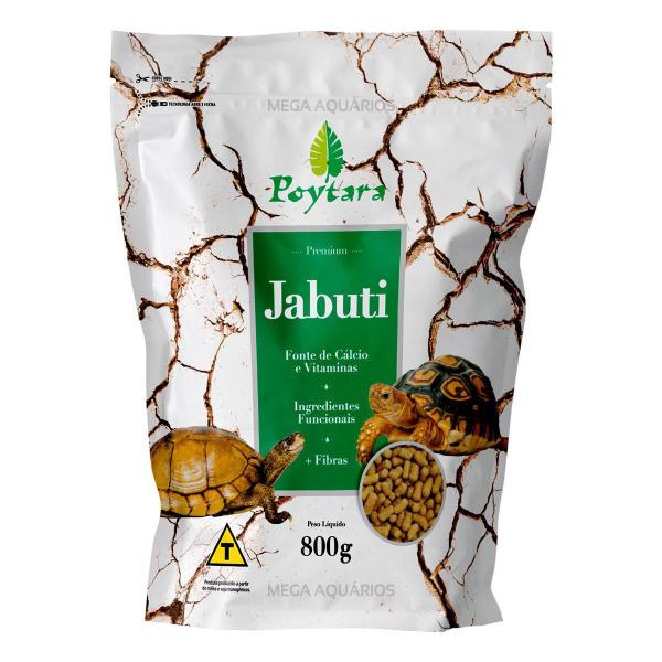 Imagem de Poytara Premium Jabuti Ração Especial Tartarugas 800G