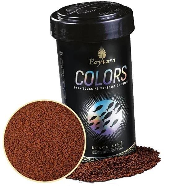 Poytara Ração Para Peixes Black Line Colors 95g Imagem de Poytara Ração Para Peixes Black Line Colors 95g