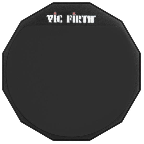 Imagem de Practice Pad Vic Firth, madeira de borracha dupla face de 12 polegadas