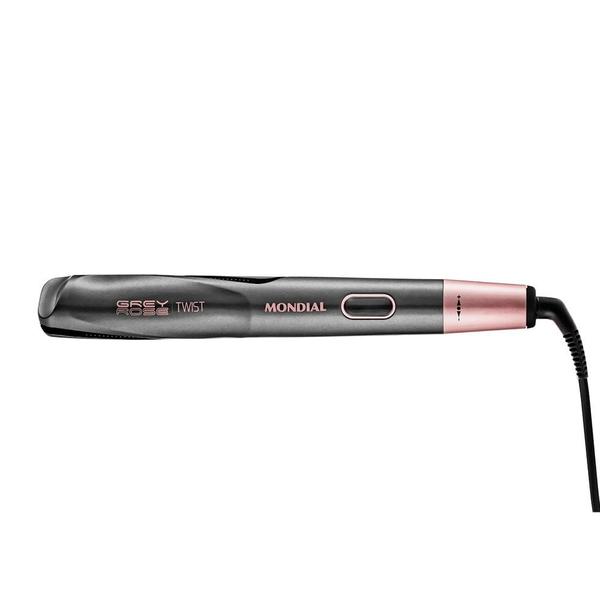 Prancha Alisadora Mondial Bivolt Grey Rose Twist P-29 230 Prancha Alisadora Mondial Bivolt Grey Rose Twist P-29 230