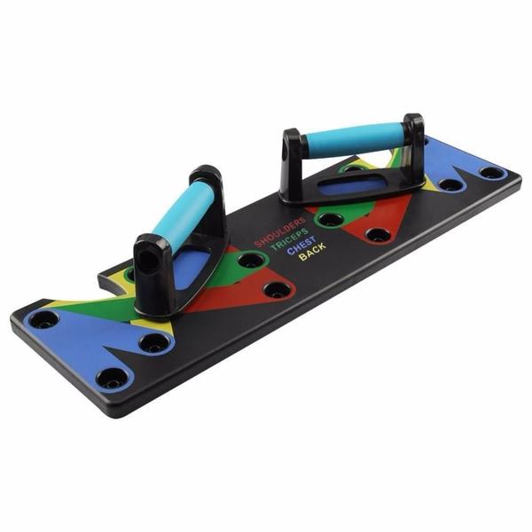 Imagem de Prancha Flexão De Braços 9 Em 1 Push Up Rack Board Jt-006