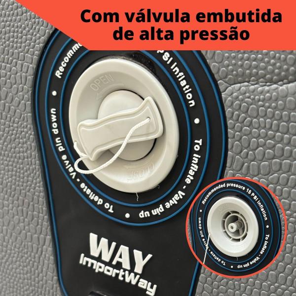 Imagem de Prancha Inflável Importway Stand Up 305x76x15cm Acessórios