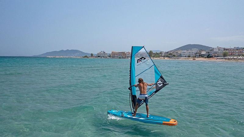 Imagem de Prancha Stand up  Blade Windsurf  - Vela 5 m² Aqua Marina - Com Bomba, Mochila, Quilha, Leash .