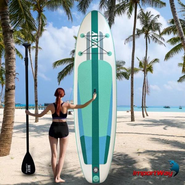 Prancha Stand-Up Paddle Inflável 320Cm Completa Iwsui320 - Importway Imagem de Prancha Stand-Up Paddle Inflável 320Cm Completa Iwsui320