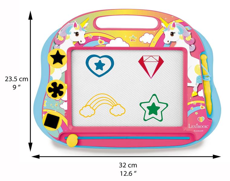 Imagem de Prancheta de desenho LexiBook Multicolor Magic Unicorn com caneta