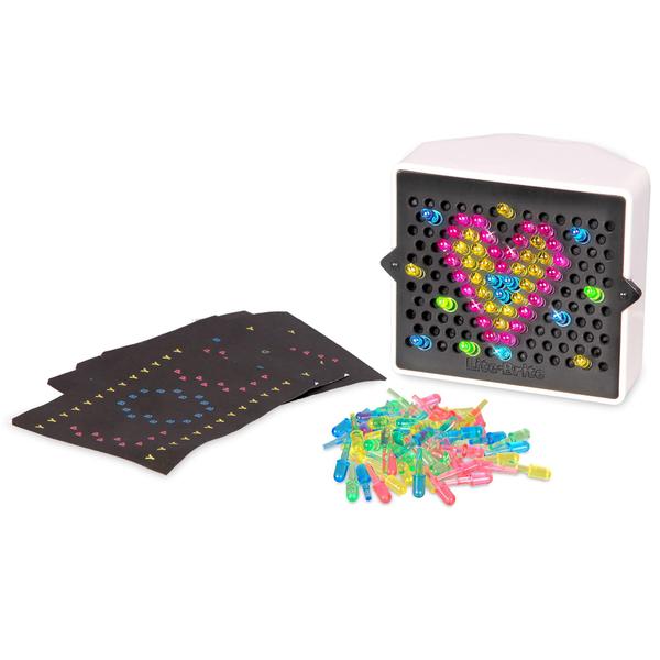 Imagem de Prancheta de desenho Lite-Brite Mini LED com cores para crianças a partir de 4 anos