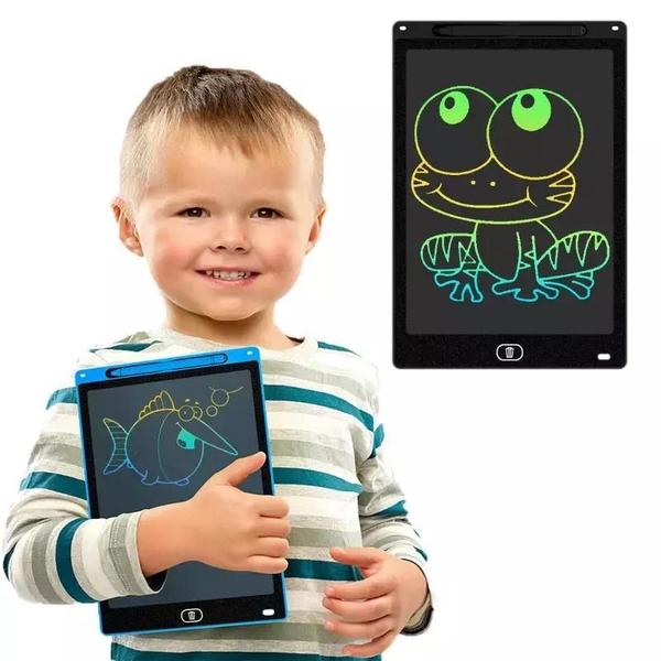 Prancheta Eletrônica para Crianças Tela LCD Tablet de Escrita e Pintura - Importado Imagem de Prancheta Eletrônica para Crianças Tela LCD Tablet de Escrita e Pintura