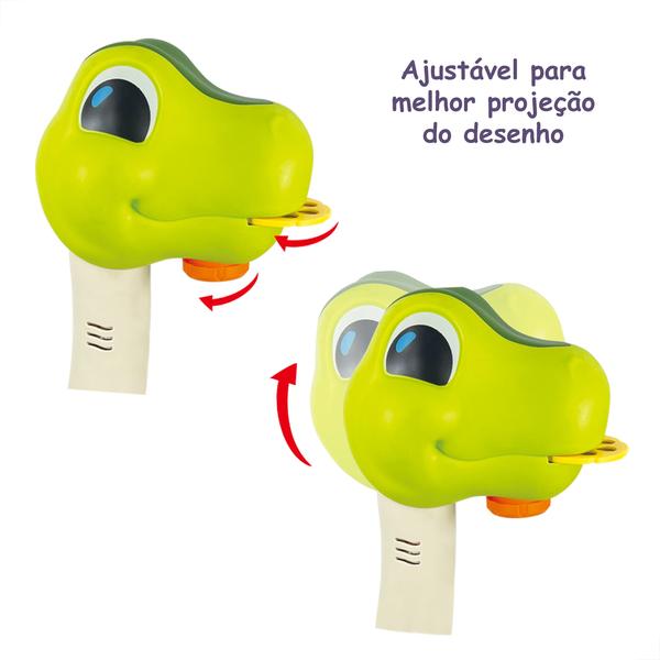 Imagem de Prancheta Projetora De Desenho Infantil Dinossauro