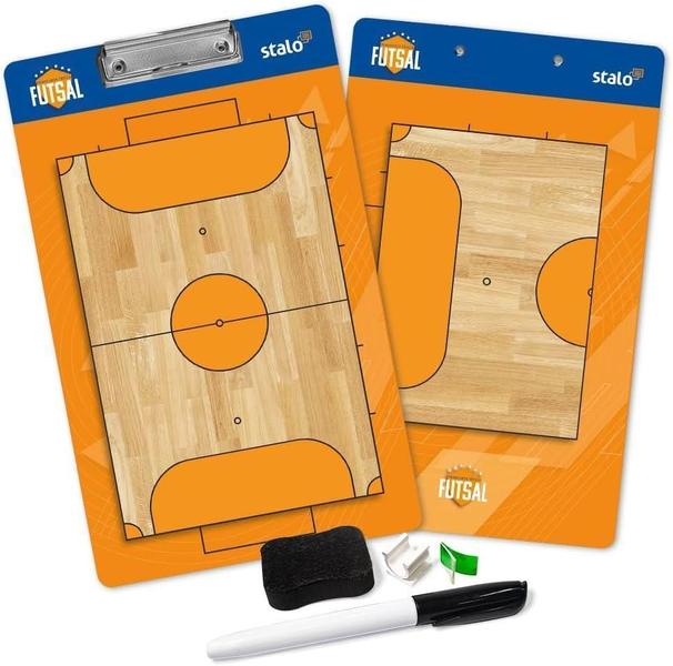 Prancheta Tatica Com Caneta E Apagador 23X37Cm - Futsal - Papelaria Web Imagem de Prancheta Tatica Com Caneta E Apagador 23X37Cm - Futsal