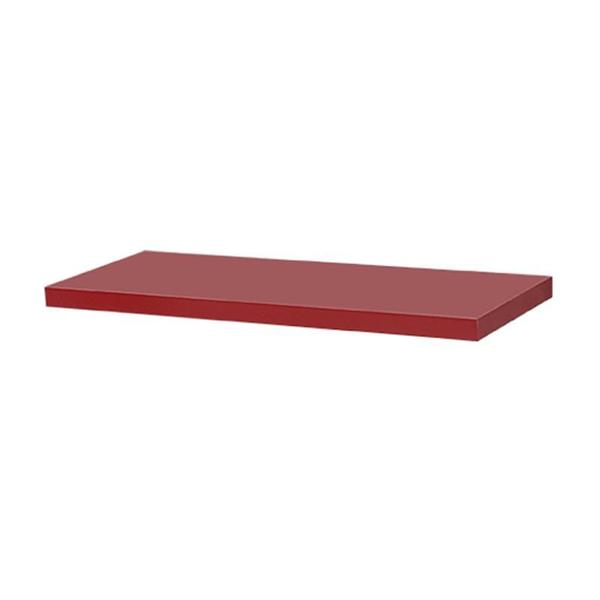 Imagem de Prateleira 40 x 10cm Vermelho Suporte Invisivel