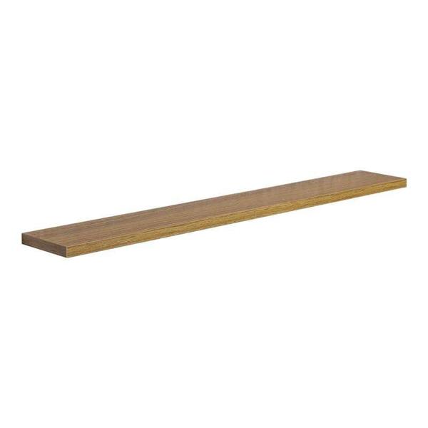 Prateleira 70 x 10cm Freijó Suporte Invisível - Mercado das Prateleiras Imagem de Prateleira 70 x 10cm Freijó Suporte Invisível