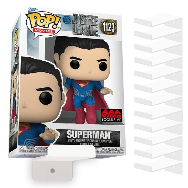 Imagem de Prateleira Acrílica Branca Tapeera para 12 Funko Pops