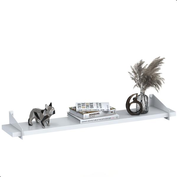 Prateleira De Madeira Estilo Industrial Suspensa Max60.B - S3GShop Imagem de Prateleira De Madeira Estilo Industrial Suspensa Max60.B