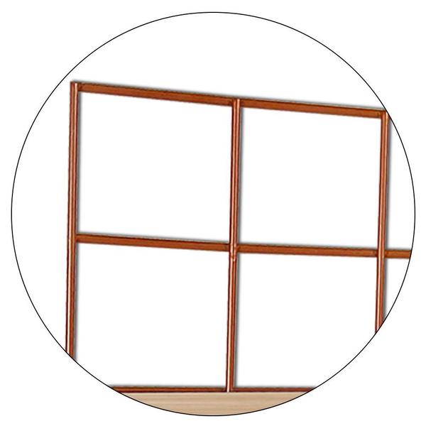 Imagem de Prateleira De Parede Brilon MDF Floreira 30cm X 15cm Cobre