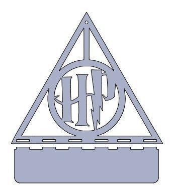 Imagem de Prateleira Decorativa  Harry Potter - Relíquias Da Morte