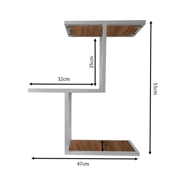 Imagem de Prateleira Decorativa Para Quarto Sala Escritório Canyon