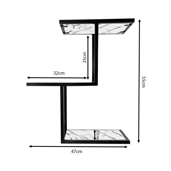 Imagem de Prateleira Decorativa Para Quarto Sala Escritório Canyon