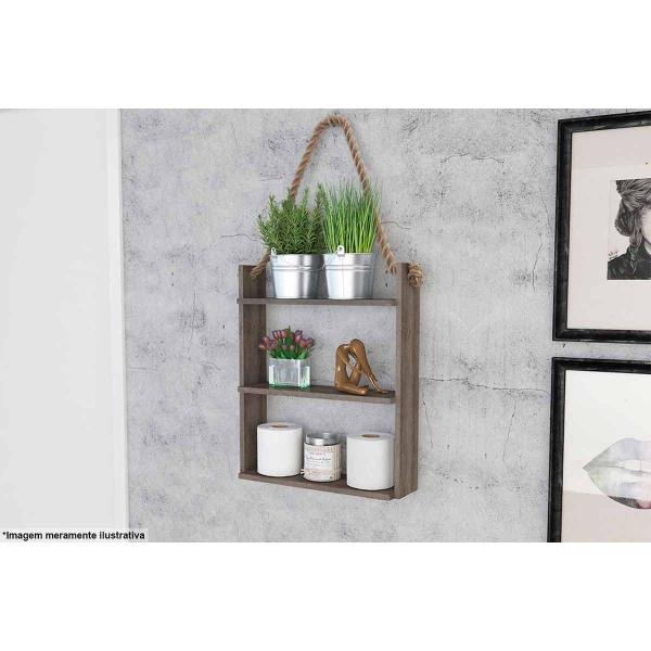 Imagem de Prateleira Decorativa Quarto Bebê AM 3119 Preto - Movelbento