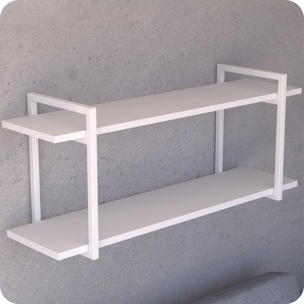 Imagem de Prateleira Estilo Industrial Para Sala Parede GND BB 60cm