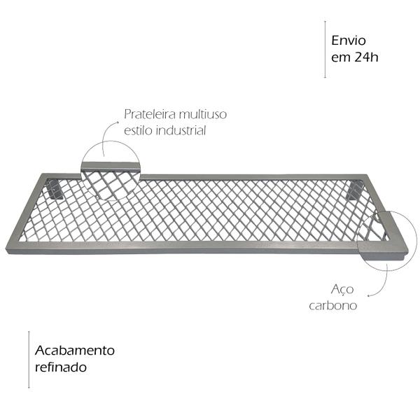 Imagem de Prateleira Industrial Linha Premium Champagne Exclusiva