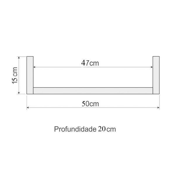 Imagem de Prateleira Modelo "u" Trovarelli Madeirado