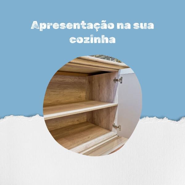 Prateleira Nicho Forno Eletrico Microondas Dupla 45x60cm Preto - Big House Shop Imagem de Prateleira Nicho Forno Eletrico Microondas Dupla 45x60cm Preto