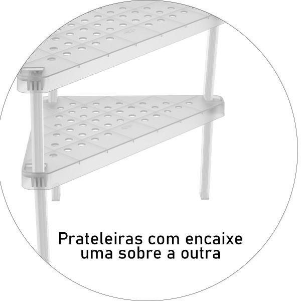 Imagem de Prateleira Organizador Componível Level Triangular