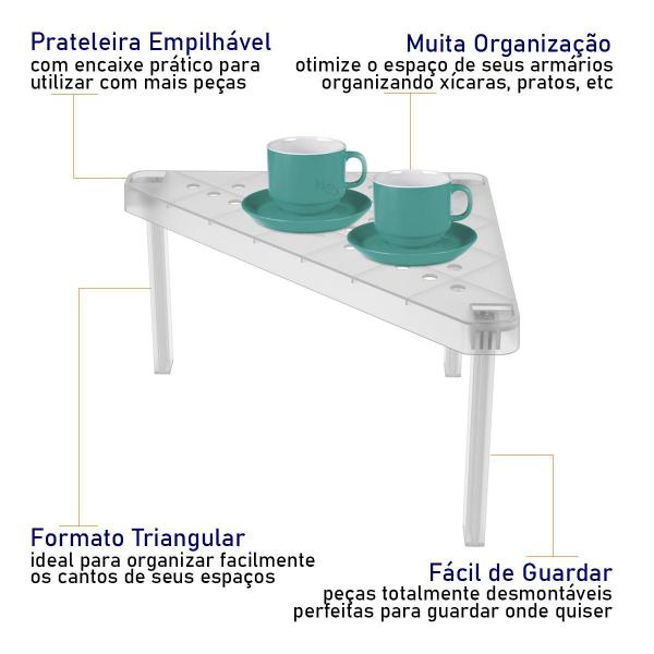 Imagem de Prateleira Organizador Componível Level Triangular