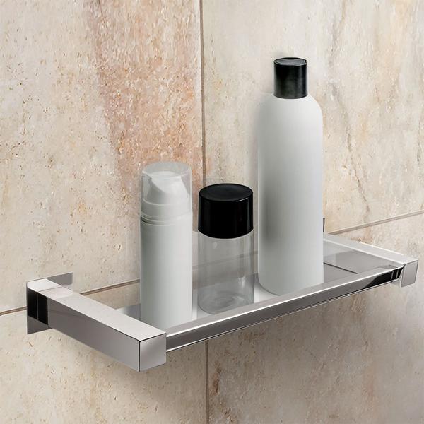 Imagem de Prateleira / Porta Shampoo 40 Cm Inox - Kromus QD0413-40