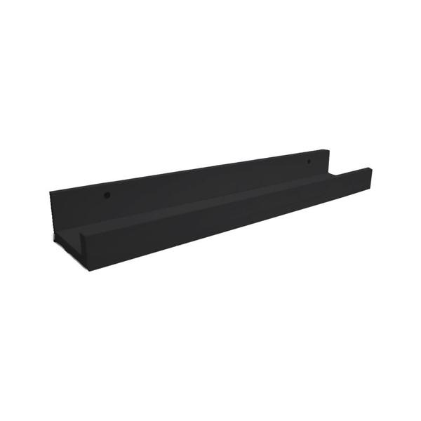 Imagem de Prateleira Tempero Simples 55cm Em Mdf Preto F031