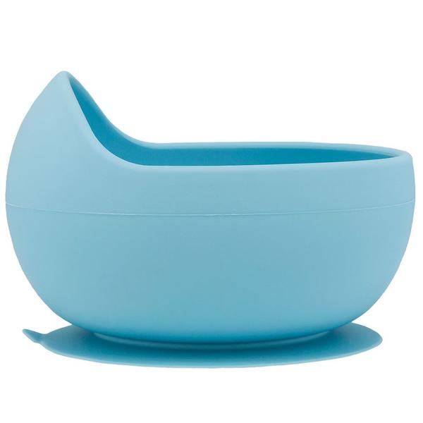 Imagem de Pratinho Bowl Buba em Silicone com Ventosa Azul