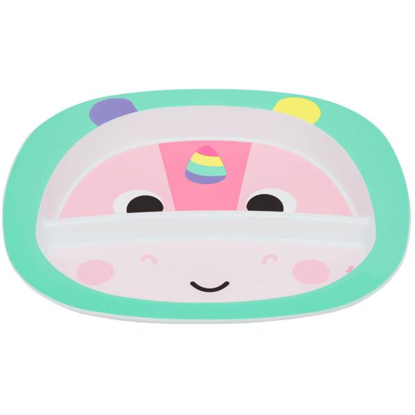 Pratinho com Divisória Infantil Refeição do Bebê 350 ml Para Micro-Ondas Divertido Buba Imagem de Pratinho com Divisória Infantil Refeição do Bebê 350 ml Para Micro-Ondas Divertido Buba
