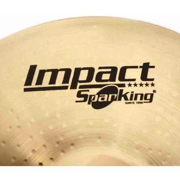 Imagem de Prato 14 Chimbal Hi Hat Par Impact Master Class B20 Spanking